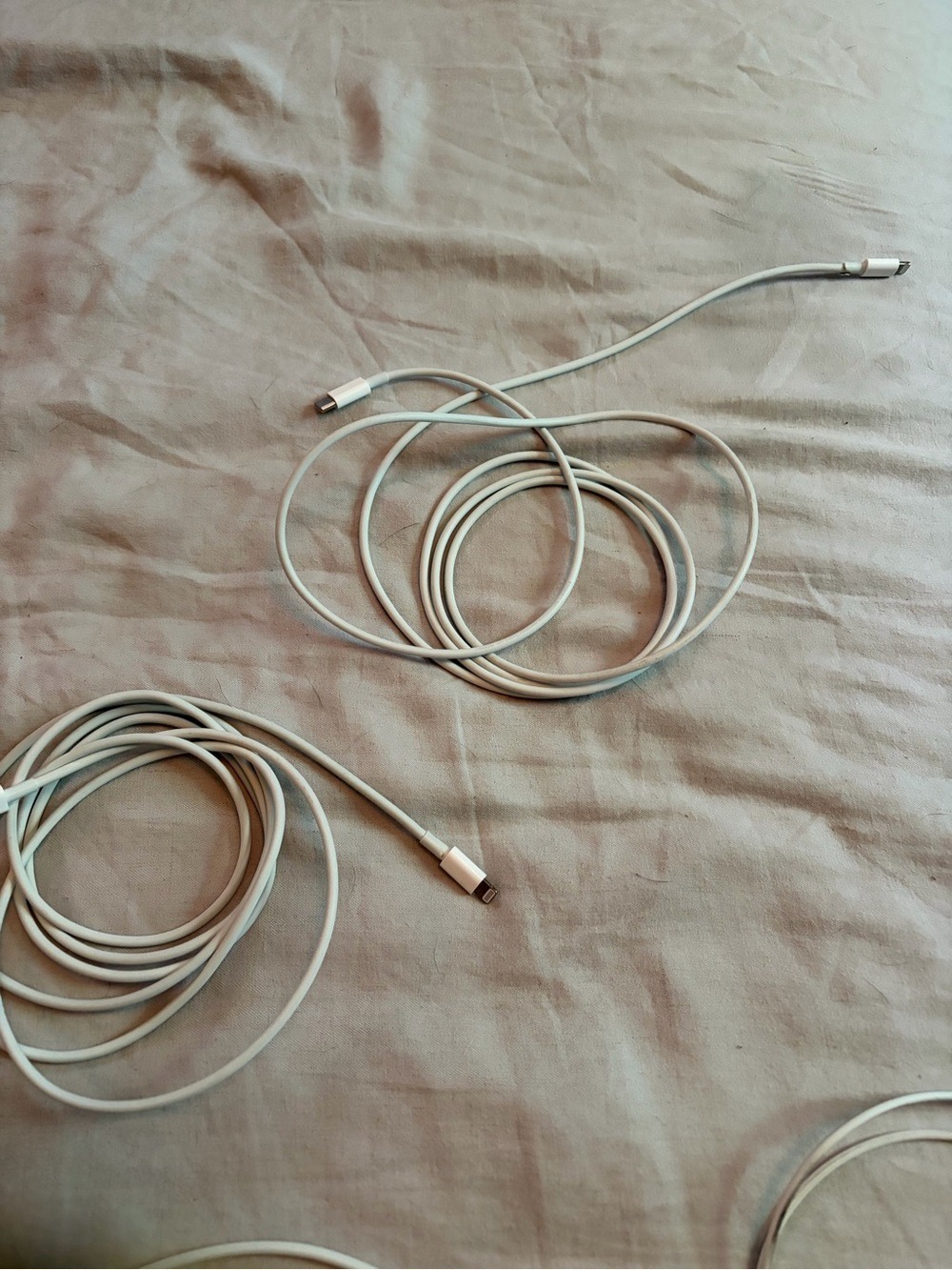White Lightning to USB C Charging Cable Cell Phone Accessory